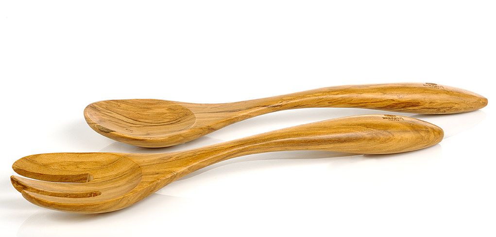 Berard Salatbesteck 32 cm Olivenholz