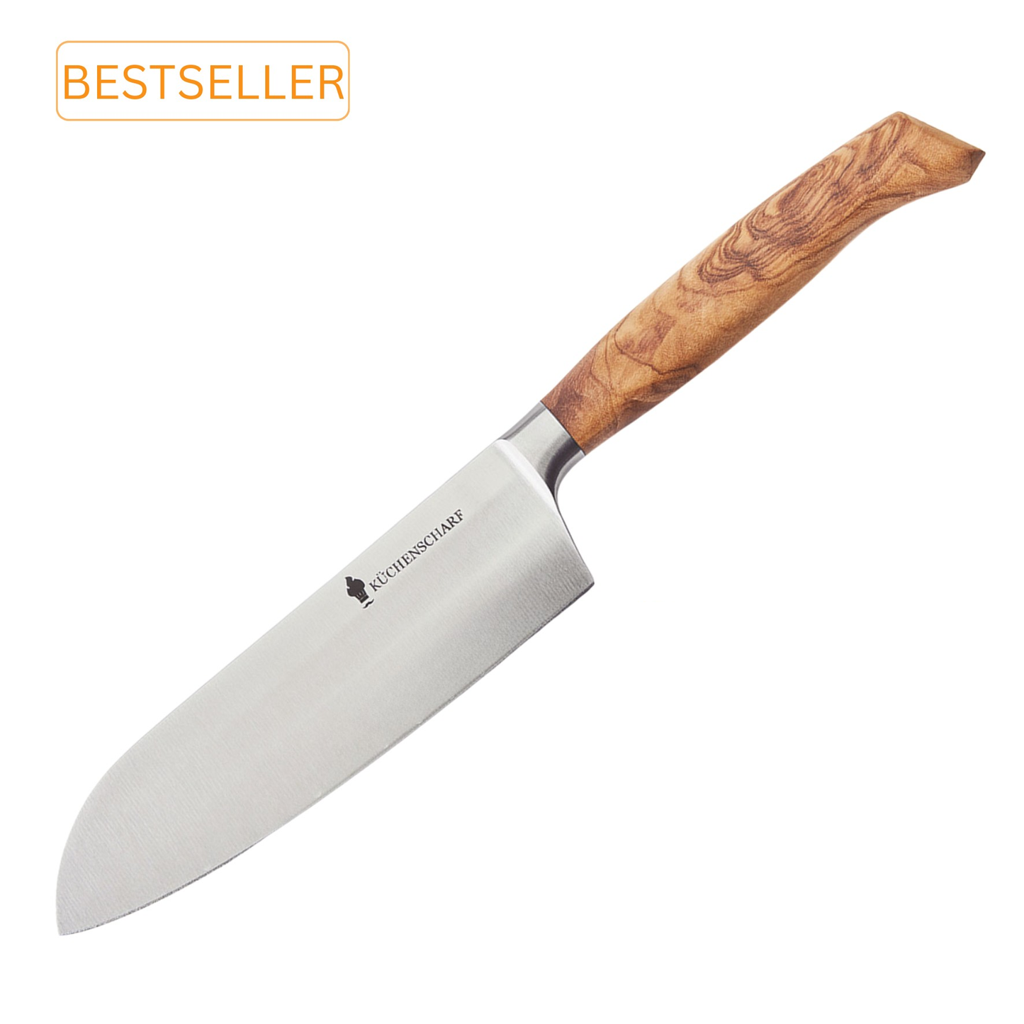 Küchenscharf Santoku 16 cm (100% Solinger Handwerkskunst).
