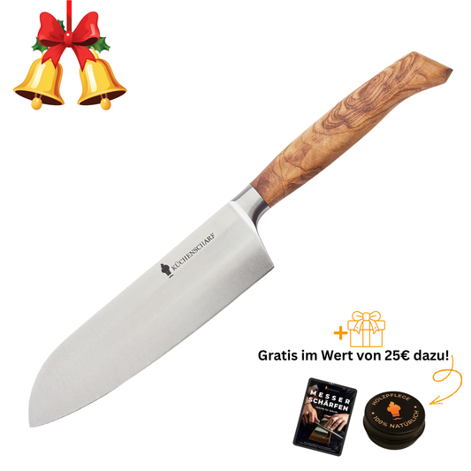 Küchenscharf Santoku 16 cm (100% Solinger Handwerkskunst)