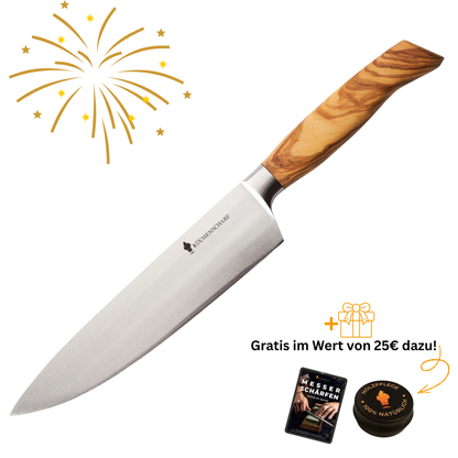 Küchenscharf Kochmesser 20 cm (100% Solinger Handwerkskunst)