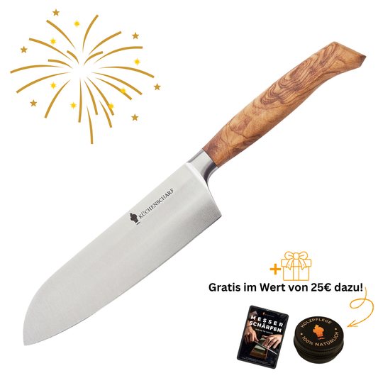 Küchenscharf Santoku 16 cm (100% Solinger Handwerkskunst)