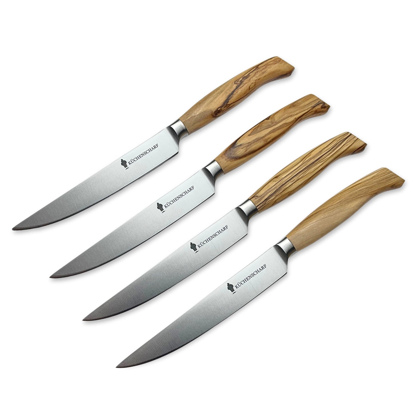 Küchenscharf Porterhouse Steakmesser Set 5tlg