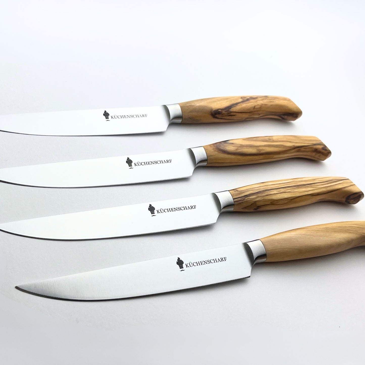 Küchenscharf Porterhouse Steakmesser Set 5tlg