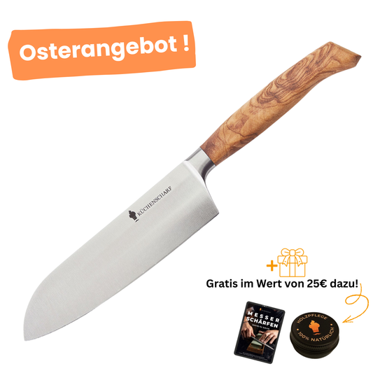 Küchenscharf Santoku 16 cm (100% Solinger Handwerkskunst)