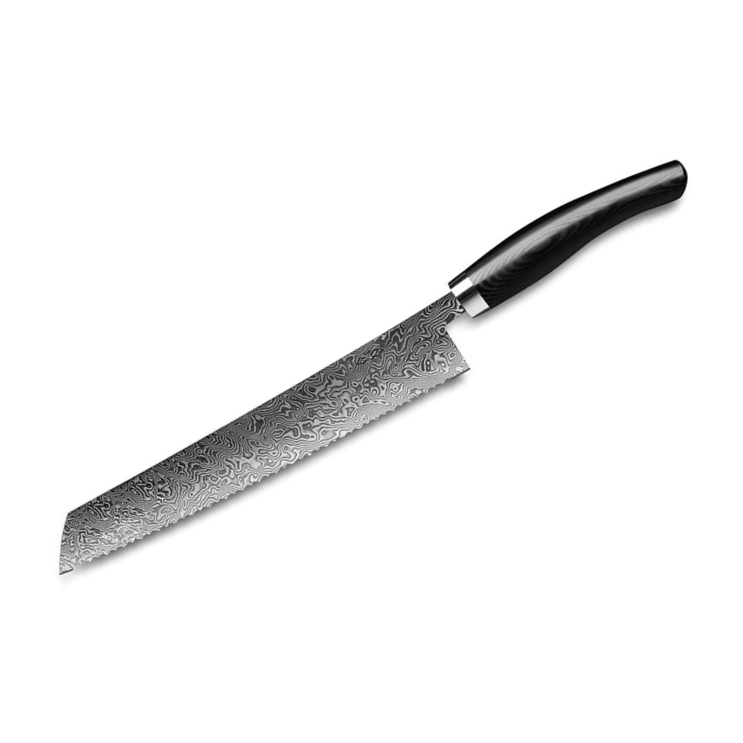 Nesmuk Exklusiv C90 Brotmesser Micarta Black