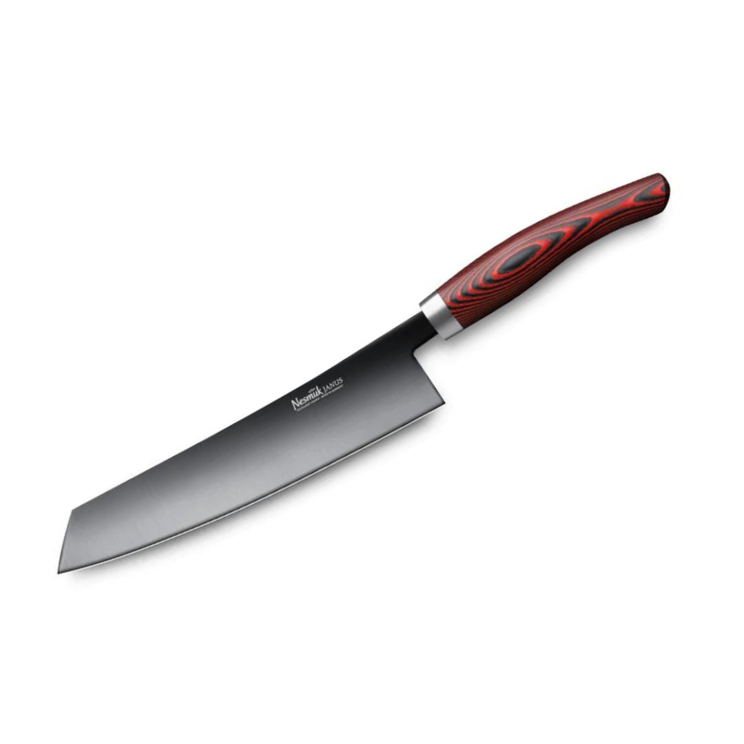 Nesmuk Janus Kochmesser 240 Micarta Red
